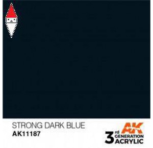 , , , ACRILICO MODELLISMO AK INTERACTIVE STRONG BLUE 17ML
