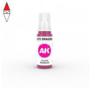 , , , ACRILICO MODELLISMO AK INTERACTIVE DRAGON BLOOD - COLOR PUNCH 17ML