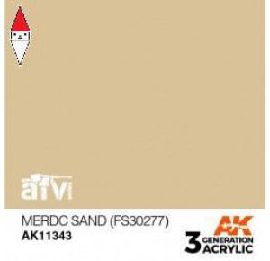 , , , ACRILICO MODELLISMO AK INTERACTIVE MERDC SAND (FS30277)