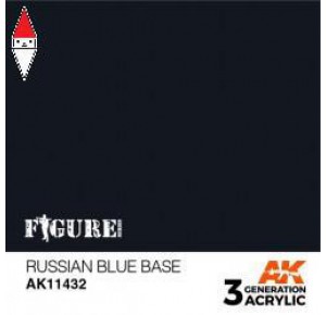 , , , ACRILICO MODELLISMO AK INTERACTIVE RUSSIAN BLUE BASE