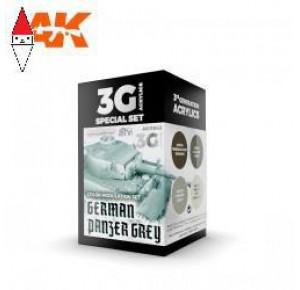 , , , ACRILICO MODELLISMO AK INTERACTIVE MODULATION GERMAN PANZER GREY