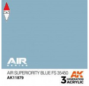 , , , ACRILICO MODELLISMO AK INTERACTIVE AIR SUPERIORITY BLUE FS 35450
