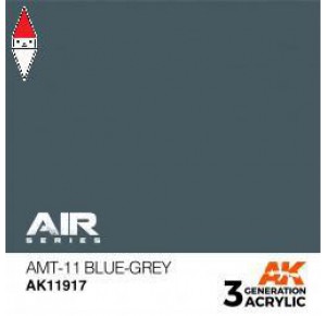, , , ACRILICO MODELLISMO AK INTERACTIVE AMT-11 BLUE-GREY