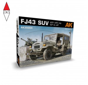 , , , AK INTERACTIVE 1/35 FJ43 SUV WITH SOFT TOP IDF & LAF