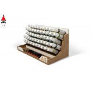 , , , AK INTERACTIVE MODULAR ORGANIZER CAPACITY FOR 52 JARS 17ML