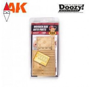 , , , AK INTERACTIVE DOOZY! 1/24 WOODEN BOX AUTO PARTS