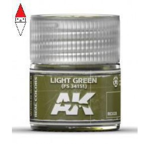 , , , ACRILICO MODELLISMO AK INTERACTIVE LIGHT GREEN FS 34151 10ML