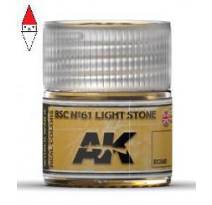 , , , ACRILICO MODELLISMO AK INTERACTIVE BSC N 61 LIGHT STONE 10ML