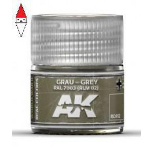 , , , ACRILICO MODELLISMO AK INTERACTIVE GRAU-GREY RAL 7003 (RLM 02) 10ML