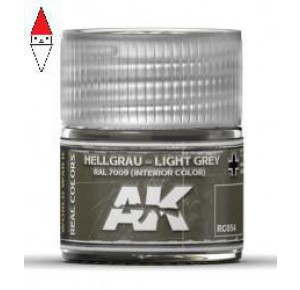 , , , ACRILICO MODELLISMO AK INTERACTIVE HELLGRAU-LIGHT GREY RAL7009