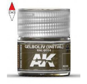 , , , ACRILICO MODELLISMO AK INTERACTIVE GELBOLIV (INITIAL) RAL 6014 10ML