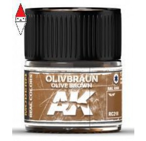 , , , ACRILICO MODELLISMO AK INTERACTIVE OLIVE BRAUN-OLIVE BROWN RAL 8008 10ML