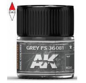 , , , ACRILICO MODELLISMO AK INTERACTIVE GREY FS 36081 10ML