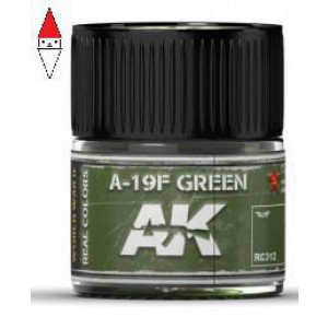 , , , ACRILICO MODELLISMO AK INTERACTIVE A-19F GRASS GREEN 10ML