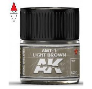 , , , ACRILICO MODELLISMO AK INTERACTIVE AMT-1 LIGHT BROWN 10ML