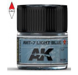 , , , ACRILICO MODELLISMO AK INTERACTIVE AMT-7 LIGHT BLUE 10ML