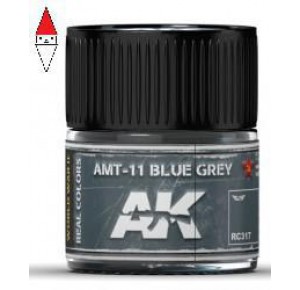 , , , ACRILICO MODELLISMO AK INTERACTIVE AMT-11 BLUE GREY 10ML