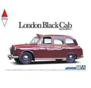 , , , AOSHIMA 1/24 FX-4 LONDON BLACK CAB 1968