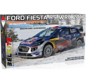 , , , BELKITS 1/24 FORD FIESTA WRC (VERS. CAMPIONE DEL MONDO 2017 RALLY DI MONTECARLO)