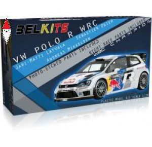 , , , BELKITS 1/24 VOLKSWAGEN POLO R WRC RED BULL