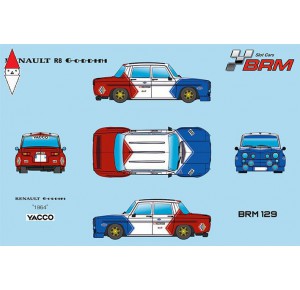 , , , BRM MODEL CARS R8 GORDINI - FRENCH YACCO 1964