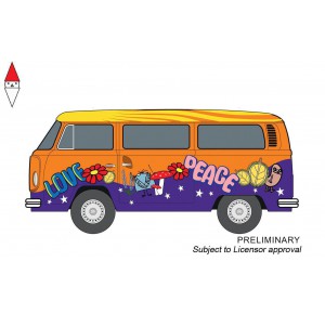 , , , CARRERA VW BUS T2B PEACE AND LOVE