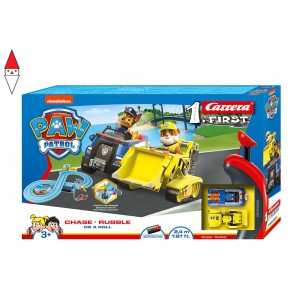 , , , CARRERA CARRERA FIRST SET - PAW PATROL: ON A ROLL - CHASE VS RUBBLE - MT. 2 4