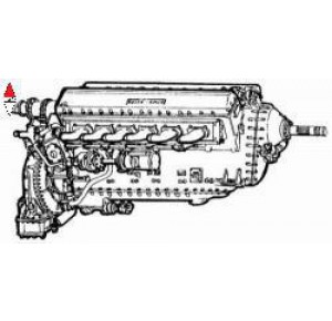 , , , CMK 1/48 RR MERLIN ENGINE FOR MOSQUITO MK.VI
