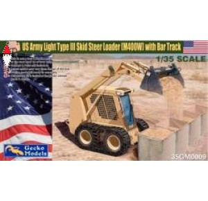 , , , GECKO 1/35 US ARMY LIGHT TYPE III LOADER (M400W) WITH BAR TRACK