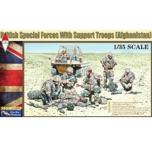 , , , GECKO 1/35 BRITISH SPECIAL FORCES WITH SUPPORT TROOPS (AFGHANISTAN)