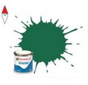 , , , SMALTO MODELLISMO HUMBROL NO 30 DARK GREEN - MATT - TINLET NO 1 (14ML)