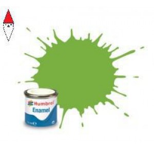 , , , SMALTO MODELLISMO HUMBROL NO 38 LIME - GLOSS - TINLET NO 1 (14ML)