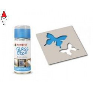 , , , SPRAY PLASTICA MODELLISMO HUMBROL GLASS ETCH BLUE 150ML