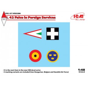, , , ICM 1/32 CR. 42 FALCO IN FOREIGN SERVICES