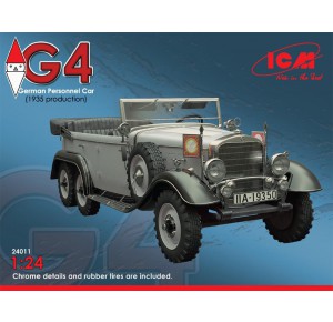 , , , ICM 1/24 TYP G4 (1935 PRODUCTION) GERMAN PERSONNEL CAR