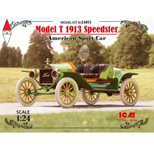 , , , ICM 1/24 MODEL T 1913 SPEEDSTER AMERICAN SPORT CAR
