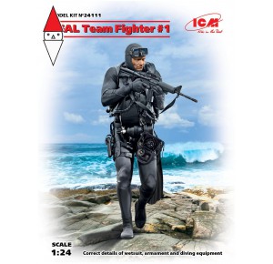 , , , ICM 1/24 S.E.A.L. TEAM FIGHTER 1 (NEW MOLDS)