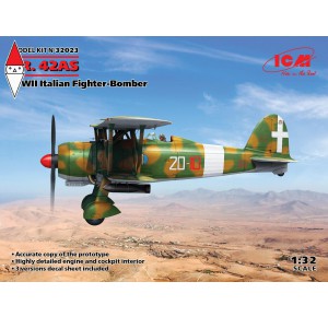 , , , ICM 1/32 CR. 42AS WWII ITALIAN FIGHTER-BOMBER