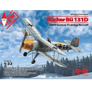 , , , ICM 1/32 BUCKER BU 131D WWII GERMAN TRAINING AIRCRAFT (NEW MOLDS)
