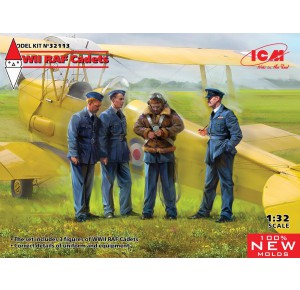 , , , ICM 1/32 WWII RAF CADETS (NEW MOLDS)