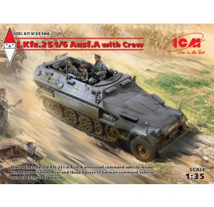 , , , ICM 1/35 SD.KFZ.251/6 AUSF.A WITH CREW
