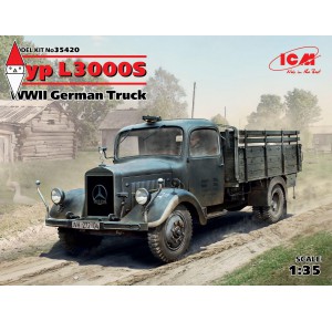 , , , ICM 1/35 TYP L3000S WWII GERMAN TRUCK (NEW MOLDS)