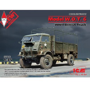, , , ICM 1/35 MODEL W.O.T. 6 WWII BRITISH TRUCK (NEW MOLDS)