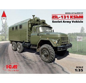 , , , ICM 1/35 ZIL-131 KSHM SOVIET ARMY VEHICLE