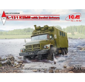 , , , ICM 1/35 ZIL-131 KSHM WITH SOVIET DRIVERS