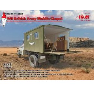 , , , ICM 1/35 WWII BRITISH ARMY MOBILE CHAPEL