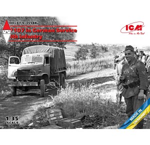 , , , ICM 1/35 G7107 IN GERMAN SERVICE WITH INFANTRY
