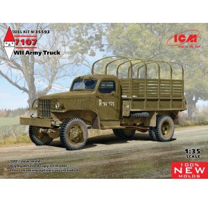 , , , ICM 1/35 G7107 WWII ARMY TRUCK (NEW MOLDS)