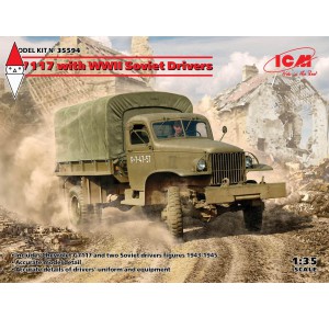 , , , ICM 1/35 G7117 WITH WWII SOVIET DRIVERS