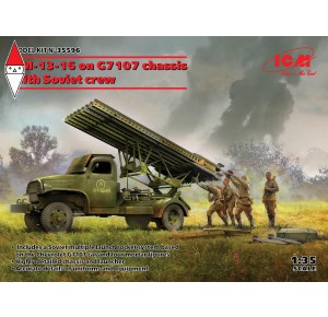 , , , ICM 1/35 BM-13-16 ON G7107 CHASSIS WITH SOVIET CREW